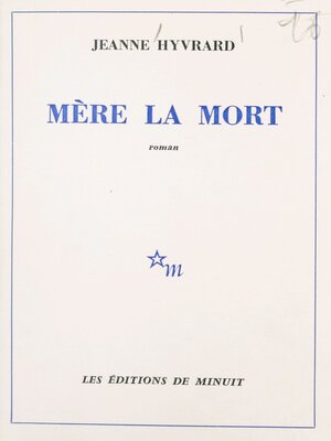 cover image of Mère la mort